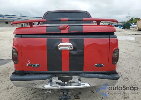 2003 Ford F150 Supercrew из США, поврежденный, VIN 1FTRW07643KB48614